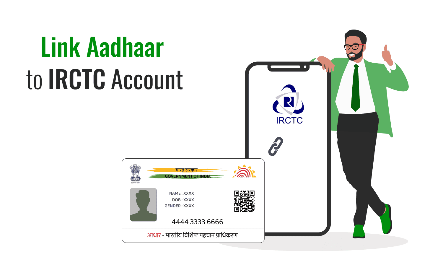 Link Aadhaar Number to IRCTC Account - Steps to Aadhaar Seeding Online
